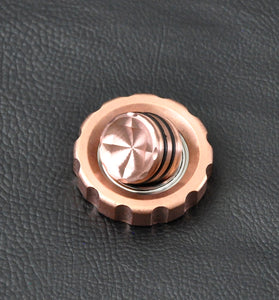 LoopHole Spinner - Copper T-12 Knurl Free - Without Core