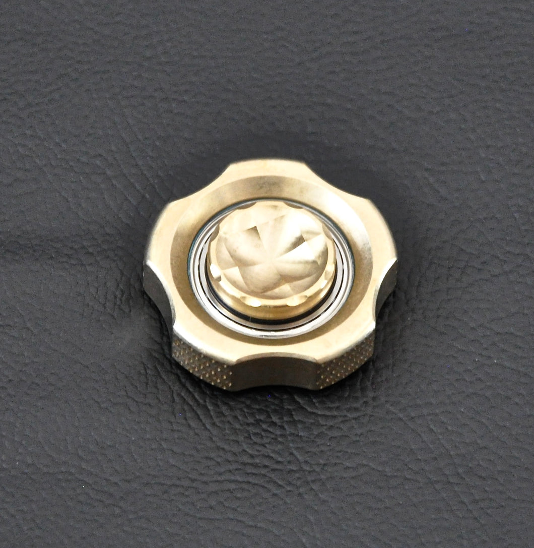 LoopHole Spinner - Brass T-5 Female Knurl - Without Core
