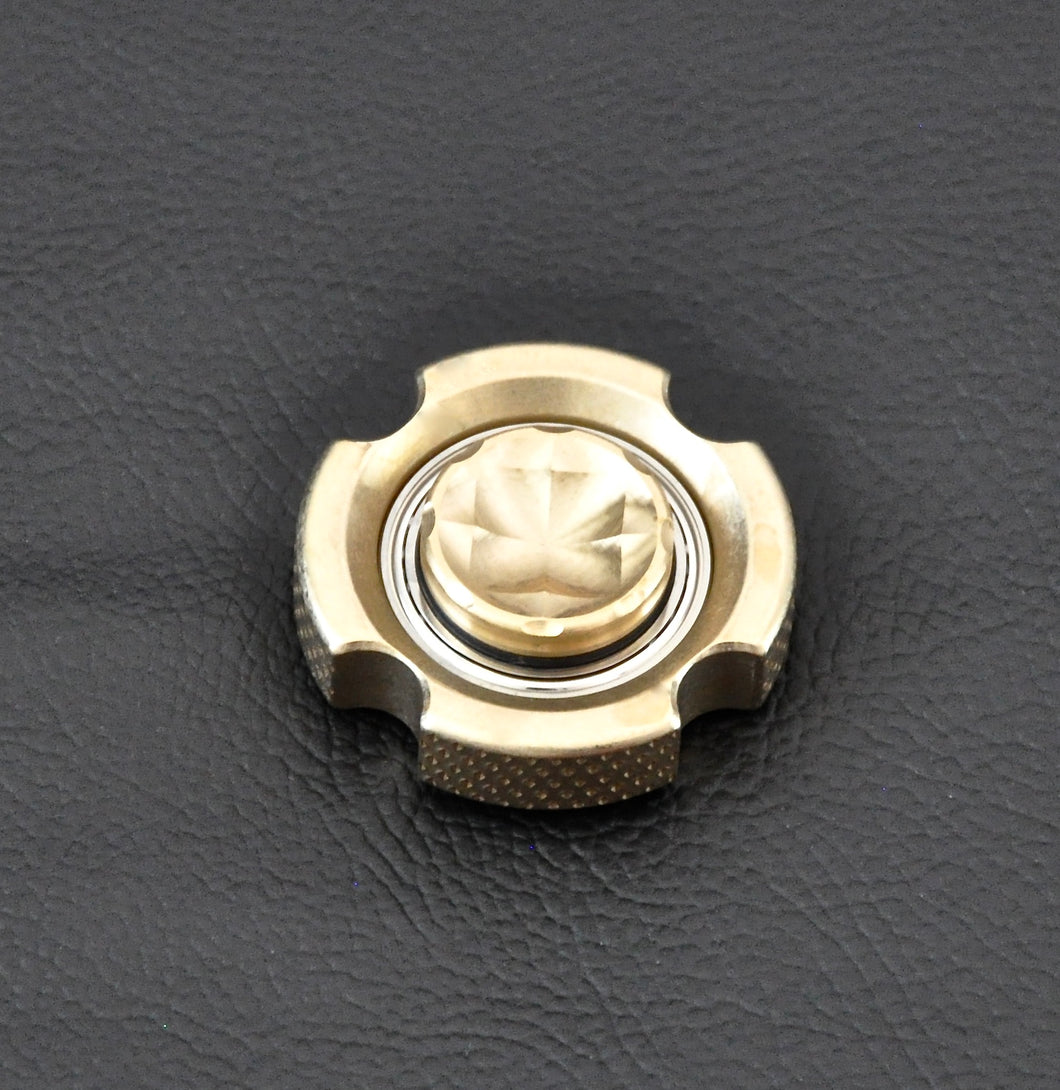 LoopHole Spinner - Brass T-4 Female Knurl - Without Core