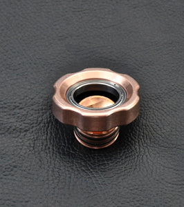 Copper T-6 Knurl Free - LoopHole Spinner - Without Core
